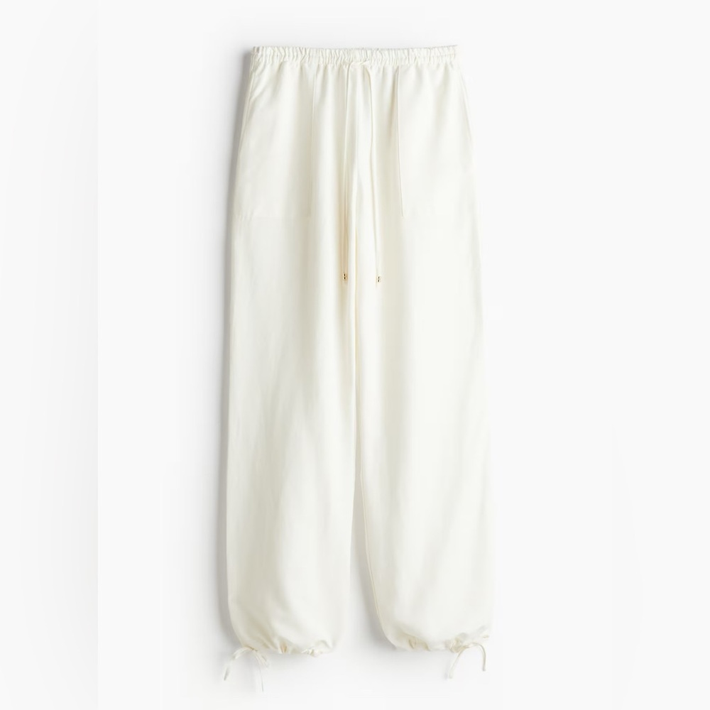 Linen Drawstring Pants